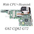 thumbnail image 2 of 615849-001 605903-001 for HP G62 G72 CQ62 Motherboard with Heatsink instead Of 597674-001 597673-001 610160-001 610161-001, 2 of 4