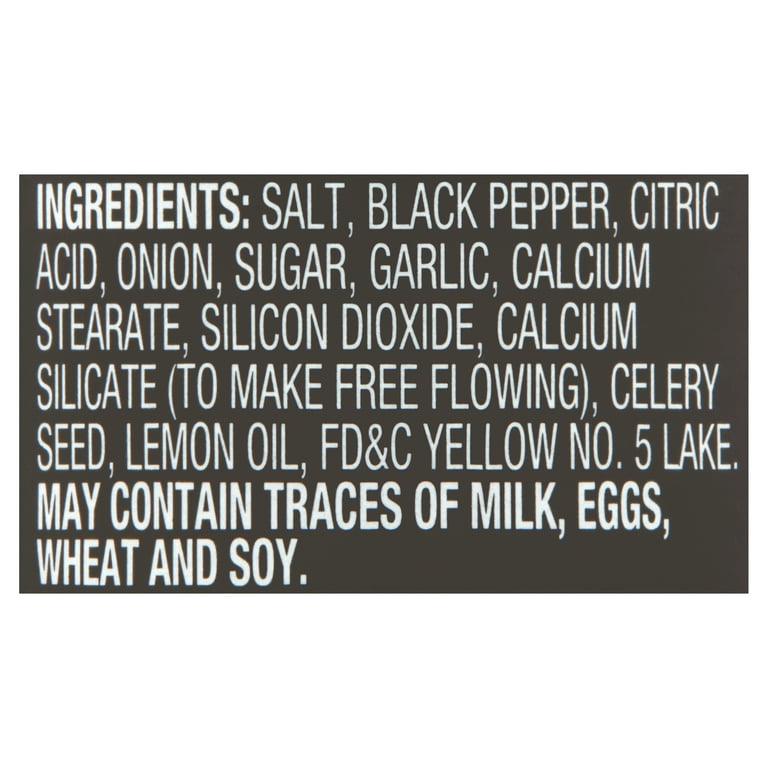 Salt-Free Sugar-Free: Lemon & Cracked Pepper 2 oz.