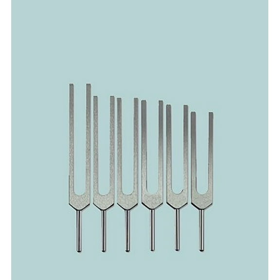 Solfeggio Tuning Fork Set - 6 Tuning Forks