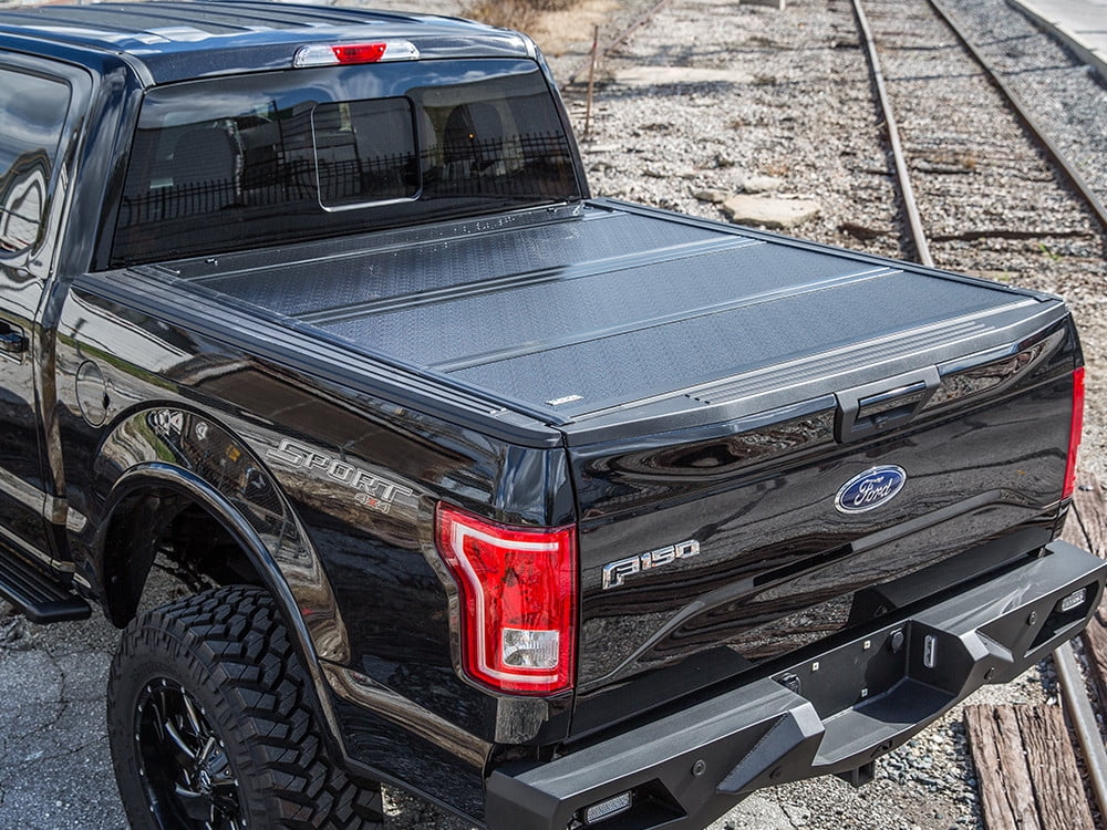 Gator Fx3 Hard Folding Tonneau Truck Bed Cover 2016 2018 Toyota Tacoma 6 Ft Bed Walmart Com Walmart Com