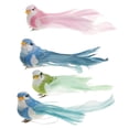 thumbnail image 4 of 2 piezas de plumas artificiales de espuma para pájaros, decorativas para el hogar y la boda. con Clip, 4 of 9