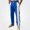 Blue, variant on HOMADLES Mens Elastic Waist Casual Pants Loose Fit Color Blocking Sports Pants Side Pocket Outdoor Athletic Pants Dark Blue Size 3XL