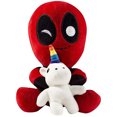 thumbnail image 2 of Deadpool montando un peluche de unicornio Kidrobot Kidrobot, 2 of 2