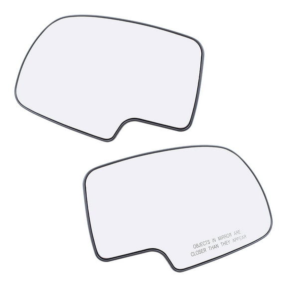 Brock Mirror Glass with Base for 1999-2006 Silverado 1500 Set 12477843 2001-2006 Silverado 1500 HD
