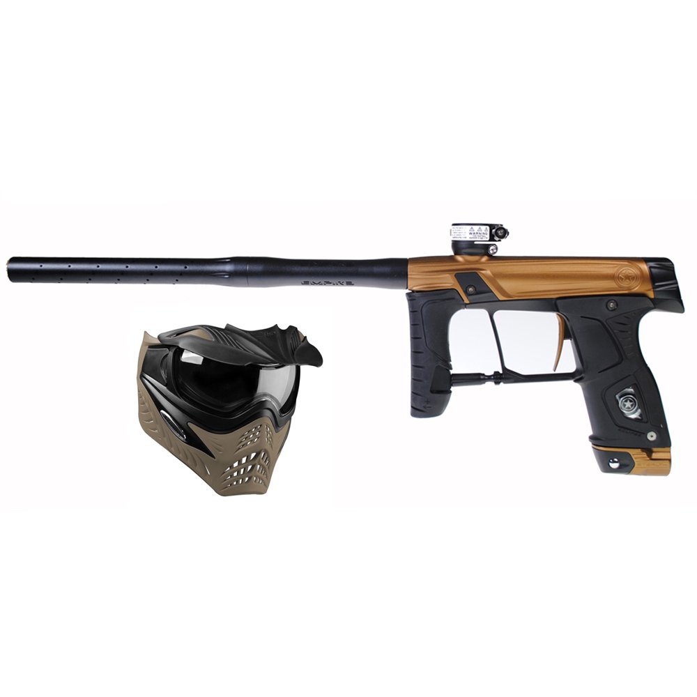 GI SPORTZ STEALTH PAINTBALL MARKER GUN SAND/BLACK W/ FREE GI VFORCE
