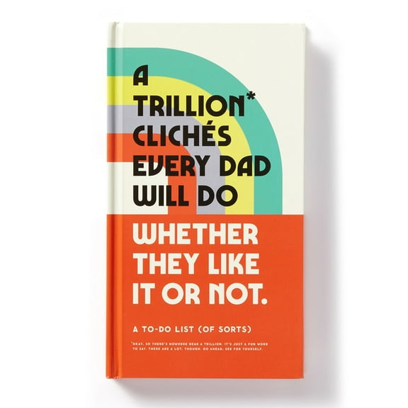 A Trillion Cliches Every Dad Will Do Prompted Journal, (Hardcover)