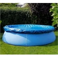 thumbnail image 5 of 8-Foot Diameter Round Easy Set Pool Cover for Frame Pools Swimming Fast Set Pool (8ft), 5 of 9