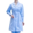 thumbnail image 4 of Conjunto de uniforme médico para mujer, traje de uniforme de trabajo de enfermera, ropa de trabajo duradera y profesional, suave para trabajadores de , azul, XXXL y grues XXXL y gruesa Yinane Traje de trabajo de enfermera, 4 of 8