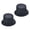 Black, variant on 3. Unfinished 9cm Tiny Top Hats Elegant Bare Doll Hat Base for Craft Customization & Decorative Props