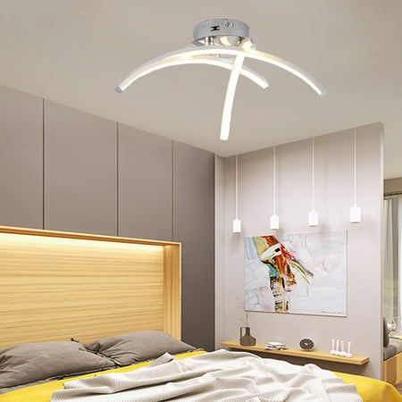 Modern LED 3 Light Hanging Lamp Ceiling Light Bedroom Light Dome Light