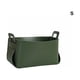 thumbnail image 3 of Cesta de almacenamiento Wosthever Organizador de cuero con asa Desmontable Verde, 3 of 6