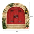 thumbnail image 4 of Puerta Hadas Casa Muñecas Elfo en Miniatura Artesanía para Árboles Jardín (7), 4 of 9