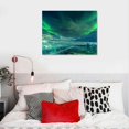thumbnail image 5 of Nawypu Wall Art Aurora scenery Painting Snow Mountain Landscape Paintings on Canvas Ready to Hang for Home Decorations Office Wall Decor,Wall Art For Living Room, 5 of 6