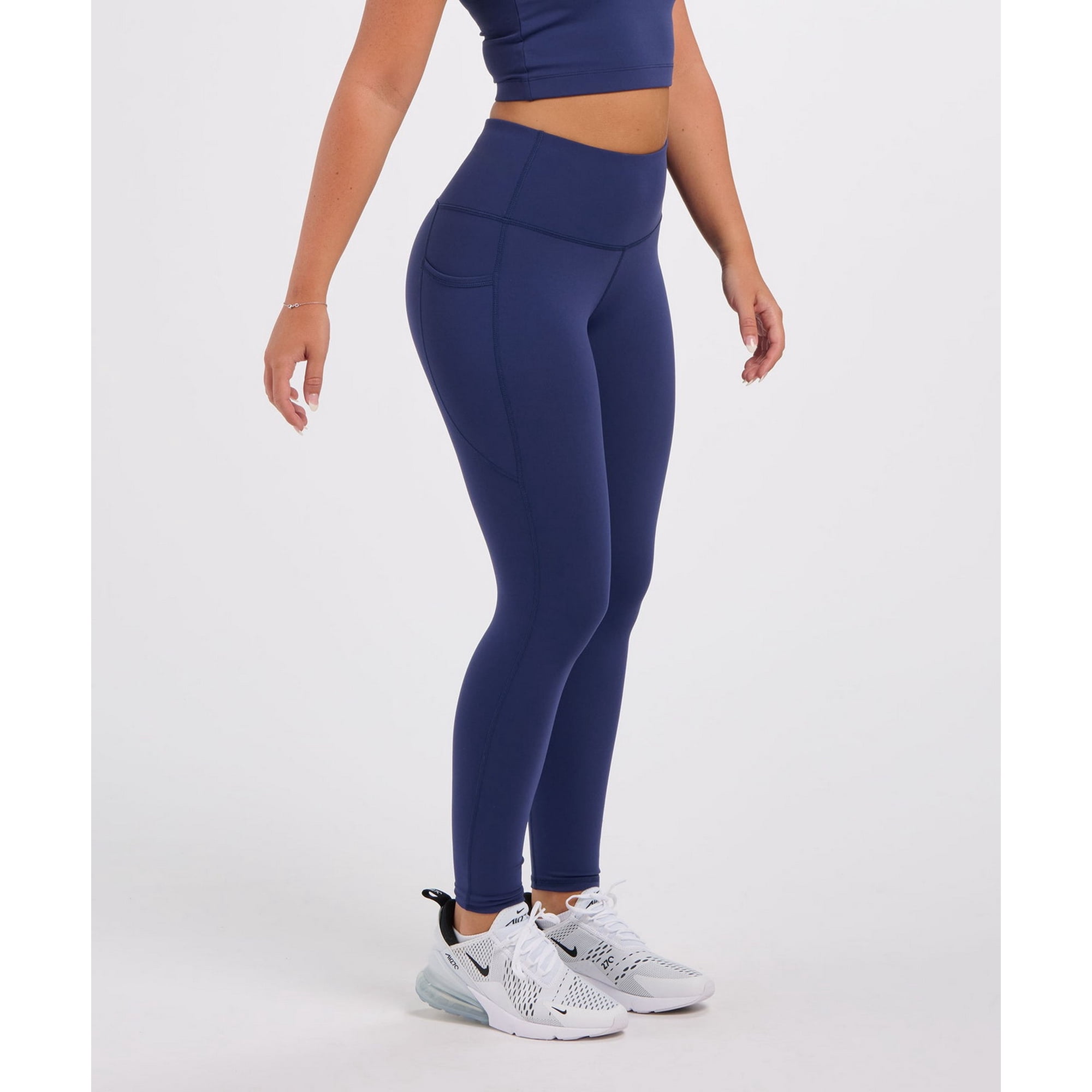 Boxercraft BW6303 Women s Zen Sport Legging-Navy-XS