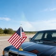 thumbnail image 4 of Car Suction Cup American Flag Pole Stainless Steel Adjustable Mount for Parade and Holiday Display, 4 of 6