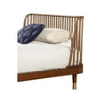 thumbnail image 5 of Alpine Furniture Belham Queen Wood Platform Bed in Dark Walnut (Brown), 5 of 7