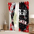 thumbnail image 3 of Homewish Gamepads Gamer Blackout Curtains Set of 2 (52x84 Each) For Female Men Teens,Video Game Window Curtains,Abstract Game Curtains and Drapes,Ultra Soft Home Decor, 3 of 6