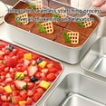 thumbnail image 3 of Giaone Stainless Steel Tiramisu Mold Nonstick Dessert Mold Professional Baking Tray, 3 of 10
