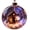 A, variant on sruoe Halloween Mini Scene Bauble, Pumpkin Witch Clear Ornament, Halloween Home Decor, Halloween Indoor Decor for Mantel Porch Wall