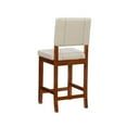 thumbnail image 5 of Riverbay Furniture 24.8" Transitional Wood Counter Stool in Cream, 5 of 15