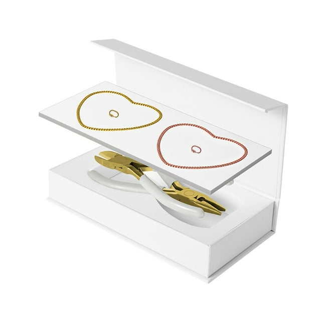 Kit de pulsera permanente con hebillas bloqueadas, moderno, ligero, versátil, para hacer uno mismo, único. oro y oro rosa