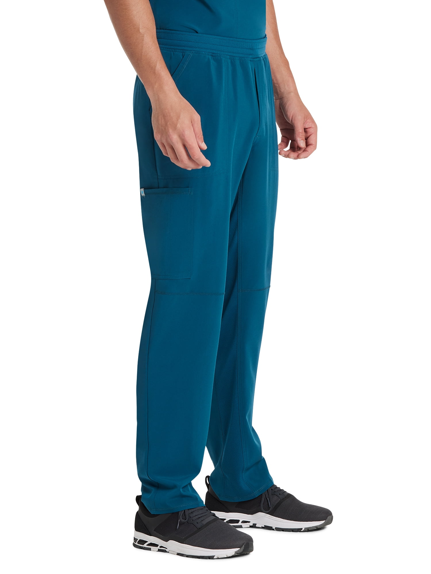 Scrubstar Men's Premium Performance Stretch Pull-On Cargo Scrub Pants, Sizes XS-3XL