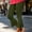 Army Green women flare capri pants a1, variant on Women's Flare Leg Elastic Waist Flowy Casual Capri Pants Active Lounge Yoga Travel Summer Outfits, Brown L
