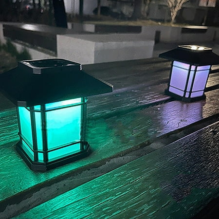 

Augper Outdoor Solar Lamp Solar Garden Floor Lamp Garden Lamp Garden Lamp Small House Lamp