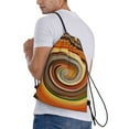 thumbnail image 3 of Easygdp Colorful Swirl Drawstring Backpack, Beach Sackpack, Travel Sackpack Lightweight for Sports, Gym, Travel, Swimming - Small, 3 of 9