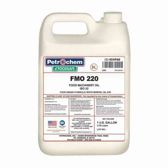 Petrochem 1 gal Jug, Hydraulic Oil, 220 ISO Viscosity, 50 SAE FMO 220-001