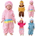 thumbnail image 5 of Baby Romper Long Sleeve Newborn Jumpsuit with Snap Closure Infant Bodysuit for Girls,Bodysuit, 5 of 9