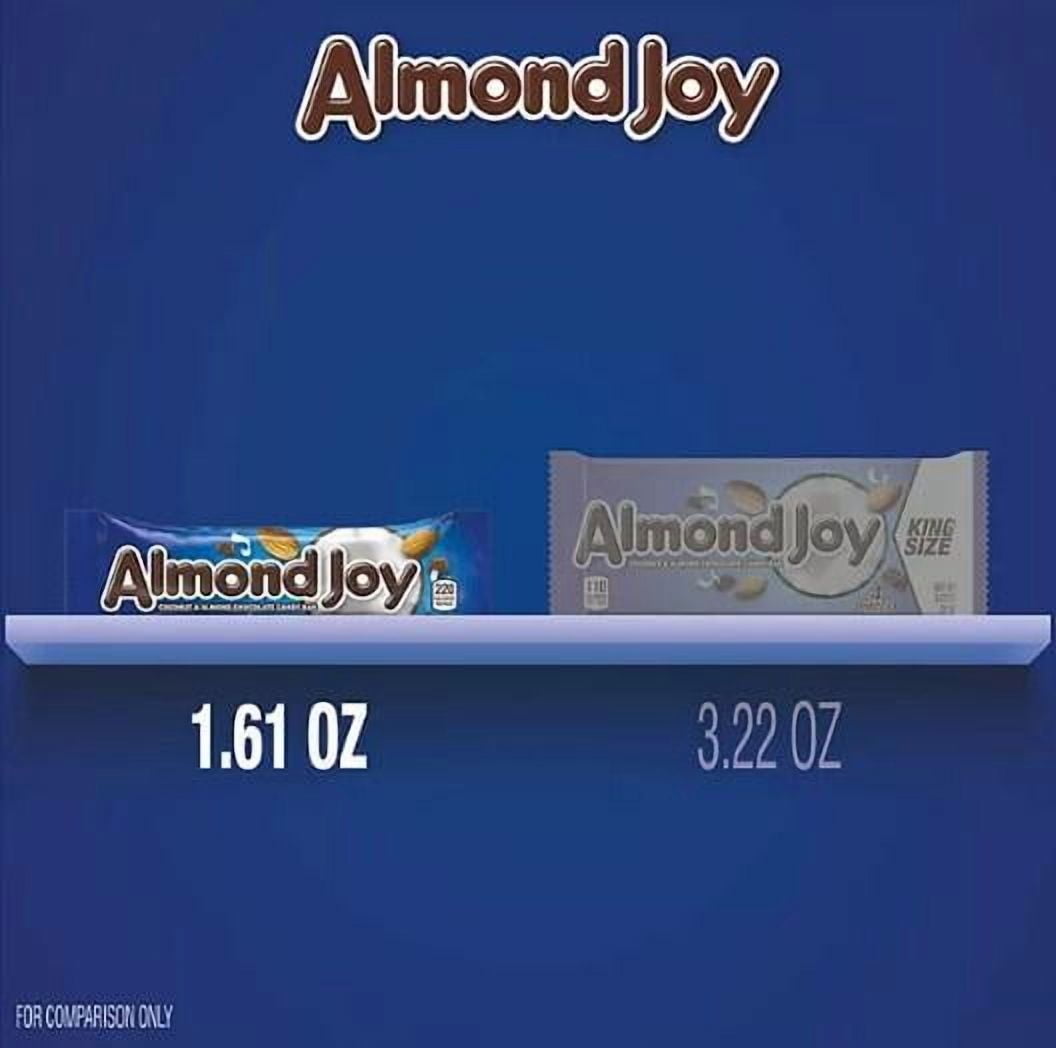 6 Pack of Almond Joy Coconut and Almond Chocolate Candy Bars | 1.61 oz