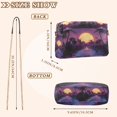 thumbnail image 4 of FORMRS Women Crossbody Purse with Chain Strap Vegan Leather Shoulder Handbag, Blue Neon Road, 4 of 7