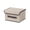 Beige, variant on VALSEEL Home Storage Clearance Cotton And Linen Cloth Covered Storage Box Clothing And Debris Storage Artifacts Household Daily Collapsible Washing Box