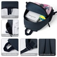thumbnail image 6 of Eeyore Mini Backpacks Cute Cartoon Casual Small Bookbag Fashion Laptop Bag Daypack for Travel Hiking School, 6 of 6
