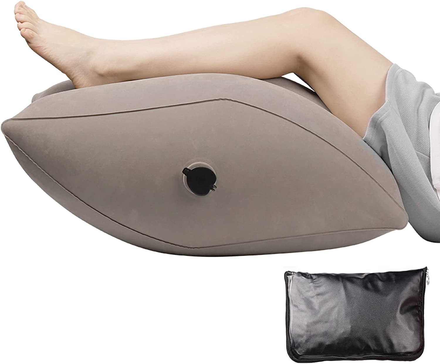 Inflatable Leg Elevation Pillows, Wedge Pillow Leg Positioner Pillows Elevating Leg to Reduce