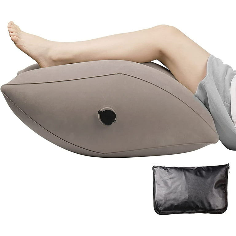 Inflatable Leg Elevation Pillows, Wedge Pillow Leg Positioner Pillows  Elevating Leg to Reduce Leg Elevation Pillow,Suitable for