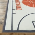 thumbnail image 3 of Superior Basketball Non-Slip Washable Indoor Play Rug, 2' x 3', 3 of 10