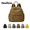 brown, variant on Nylon Mini Backpack for Women, 3 Ways to Wear Backpack/Shoulder Bag/Handbag, Water Resistant Lightweight Casual Daypack, Anti-Theft Small Travel Purse for Daily Commute Shopping Outings