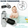LED Display Celsius Water Shower Thermometer Self-Generating Electricity TANGNADE