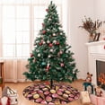 thumbnail image 7 of Sikiie Ice Cream Cake 30-48 inches {designName} Print Christmas Tree Skirt Snowman Xmas Tree Skirt with Edge Christmas Decorations for Holiday Party, 7 of 7