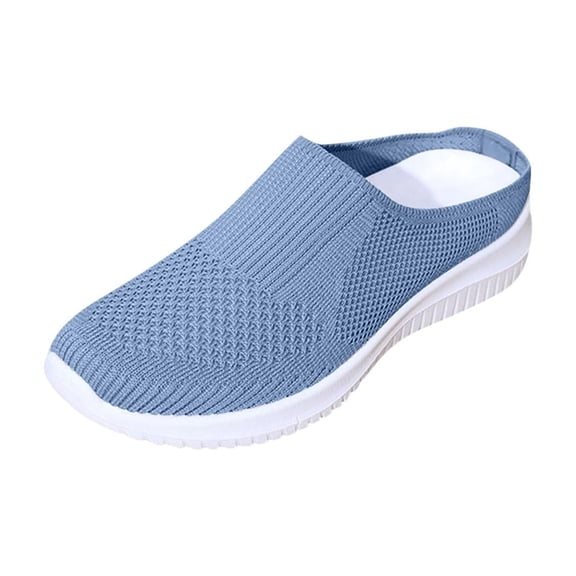 Women's Slip On Sneakers Women, Non Slip Work Shoes Comfortable Lightweight Breathable Casual Shoes for Walking Travel Work
