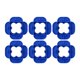 thumbnail image 3 of Herramienta espaciadora de cubierta, herramienta para separar tablas de cubierta, accesorios, portátil, 4 en 1, tamaño múltiple para Azul 6 piezas, 3 of 8