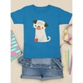 thumbnail image 3 of Image Conscious Dog With A Ball T-Shirt Juniors -Jay Fleck Designs, Unisex Small, 3 of 4