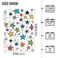thumbnail image 2 of FORMRS 1-Subject Spiral Notebook 8" x 5" College Ruled 60 Refillable Sheet A5 Hard Cover, 2 Pack, Green Stars, 2 of 7