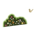 thumbnail image 1 of Alfombra de piso,Alfombra de piso irregular,suave y moderna.,Alfombra de flores y plantas para la mesita de noche,antideslizante y estética.,Figura de pájaros,Figura de pájaro, 1 of 8