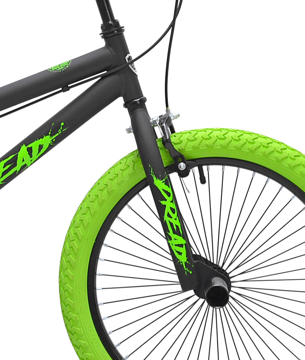 Kent Dread 20 Inch BMX Bike for Kids, Green/Black photo 3