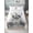 Gray, White, Black, variant on Twin Flat Sheet Only Cute Raccoon Abstract Art Soft Microfiber Cooling Bedding Sheets Funny Animal Spa Bath Towel Flat Bed Sheet