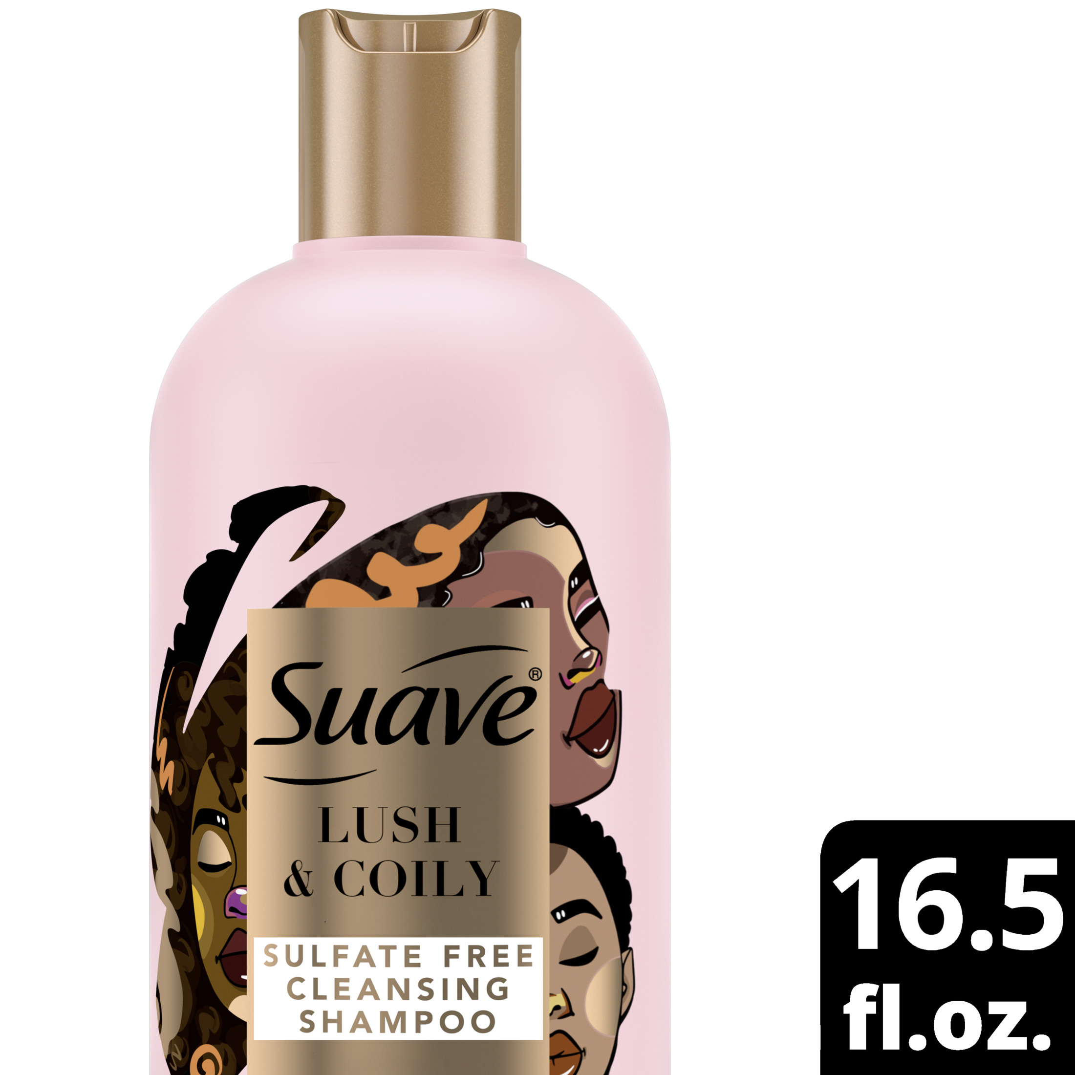 Suave Shea Butter & Pure Coconut Oil Moisturizing Shampoo 16.5 fl oz - image 2 of 9