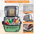 thumbnail image 5 of OPUX Insulated Lunch Bag for Men Women, Leakproof Kids Lunch Box, Green, 5 of 8